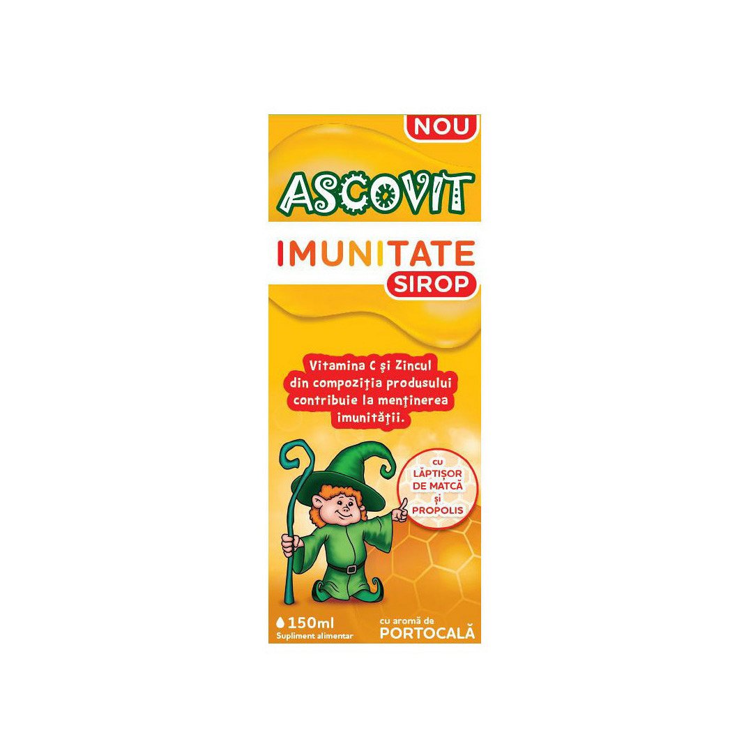 Ascovit Sirop pentru imunitate, 150 ml, Perrigo