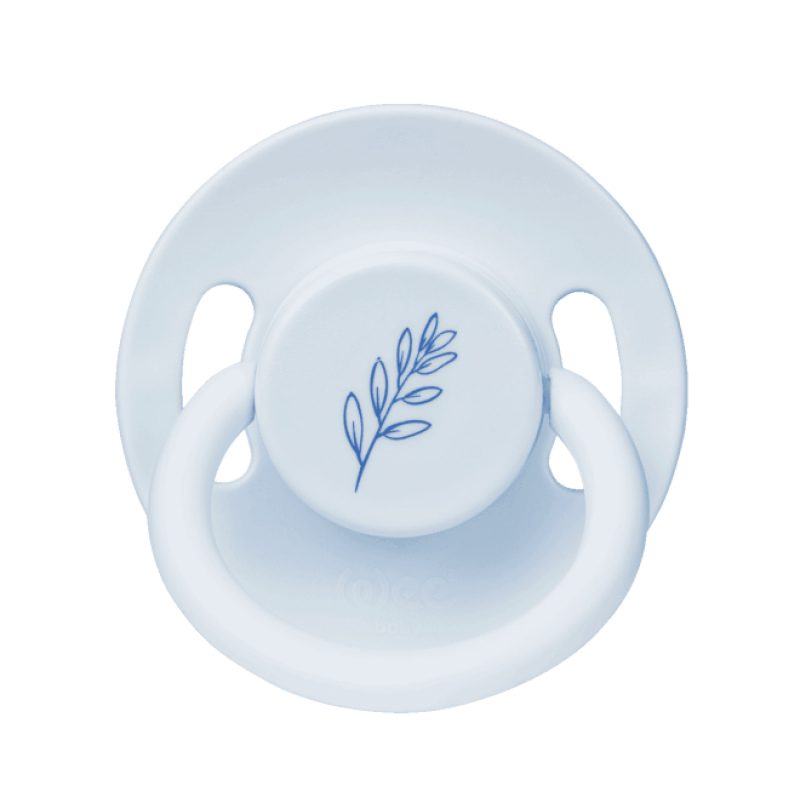 Suzeta din cauciuc natural 100% (latex) rotunda nr.3, 1 bucata, Wee Baby