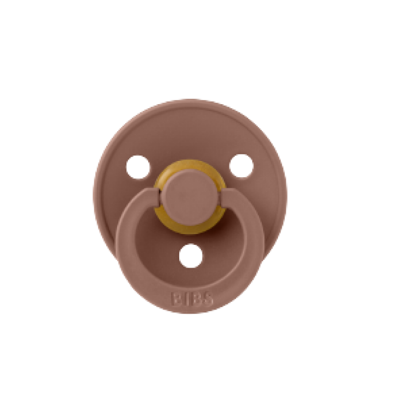 Suzeta din latex cu tetina anatomica 0 luni+ Colour Woodchuck, 1 bucata, Bibs