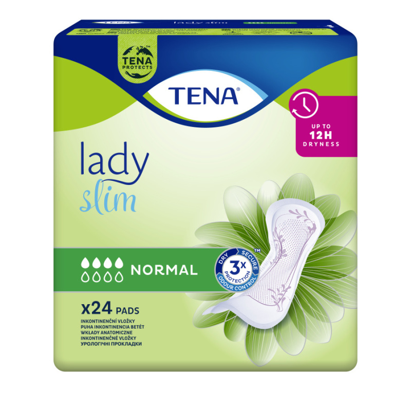 Absorbante pentru incontinenta Lady Normal, 24 bucati, Tena