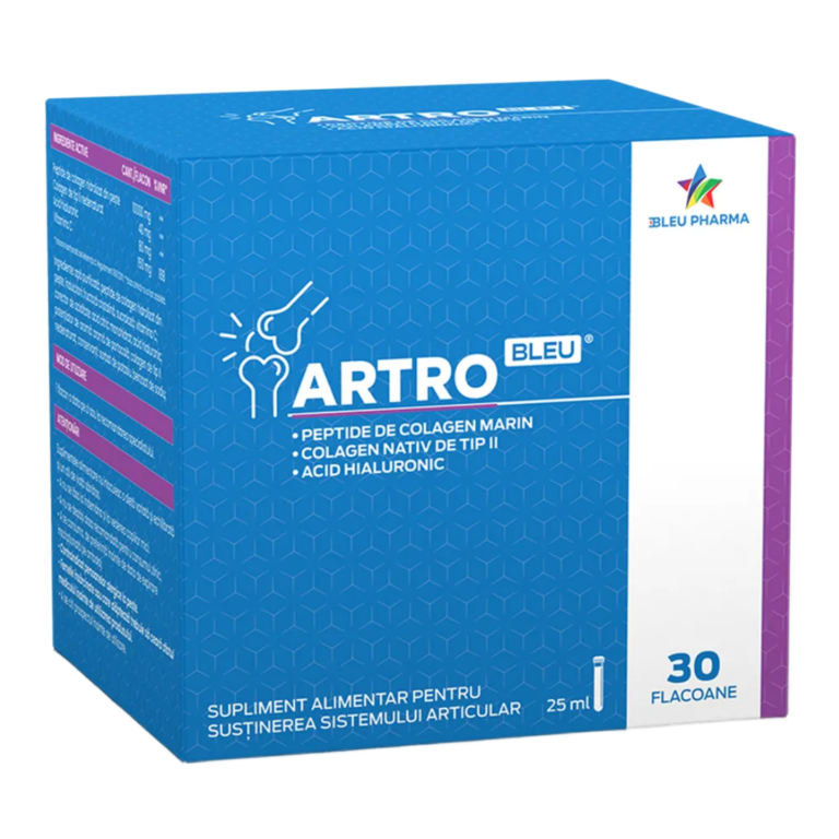 ArtroBleu BLEUPHARMA, o soluție eficientă pentru articulații flexibile și sănătoase?