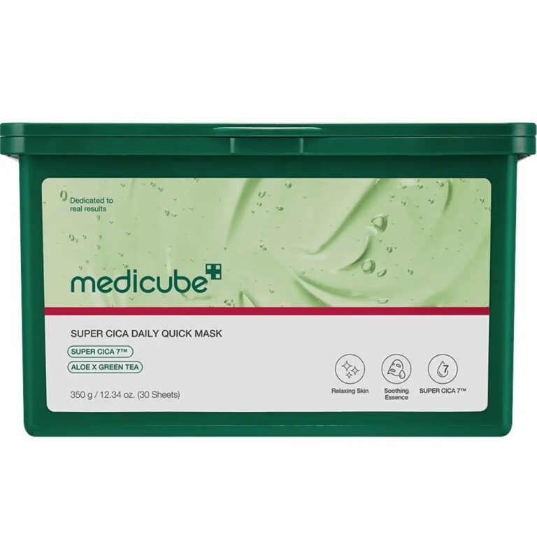 MEDICUBE Super Cica Daily Quick, o soluție zilnică pentru calmarea și hidratarea tenului?