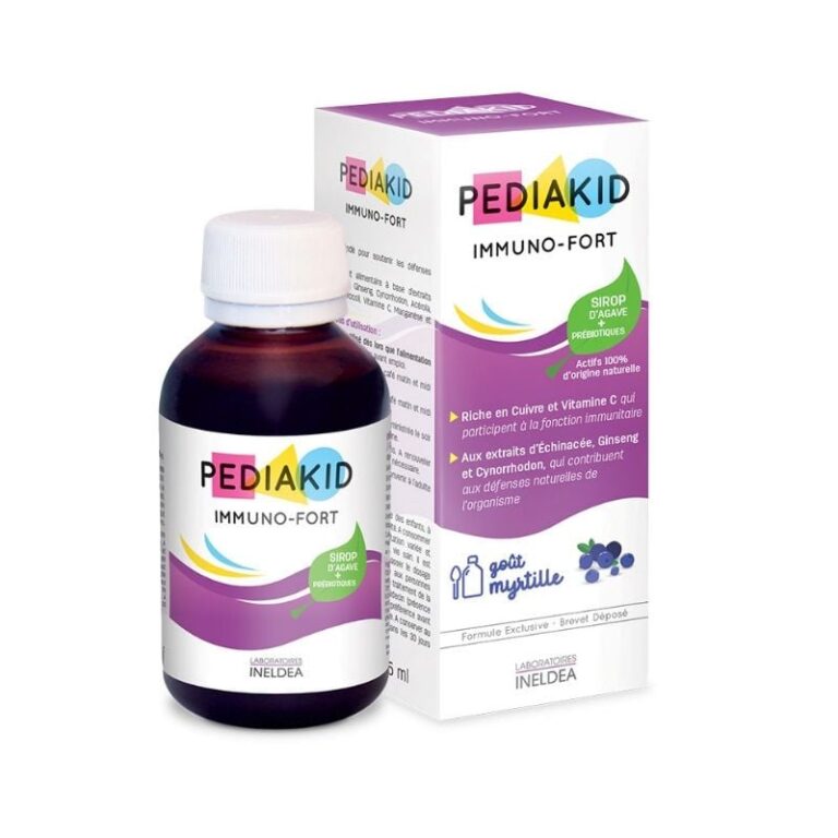 Siropul pediakid imuno-fort cu gust de afine, un sprijin gustos pentru imunitatea copiilor?