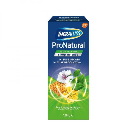 Theratuss pronatural, un sirop pentru tuse uscată sau productivă, de ce este o alegere bună?