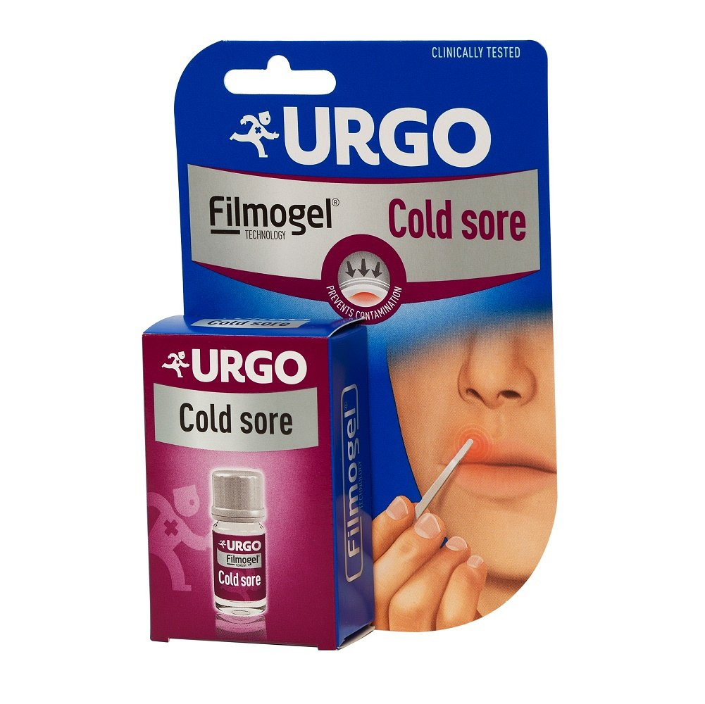 Tratament pentru herpes filmogel, 3 ml, Urgo, o soluție discretă pentru herpesul bucal