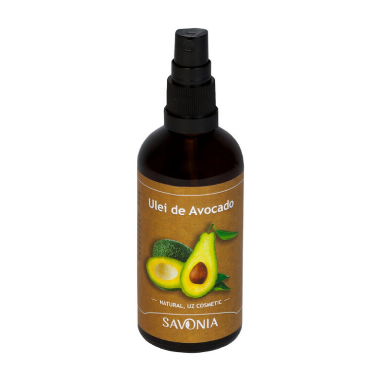 Ulei de avocado Savonia, secretul unei pieli radiante și al unui păr sănătos la 24, 99 lei